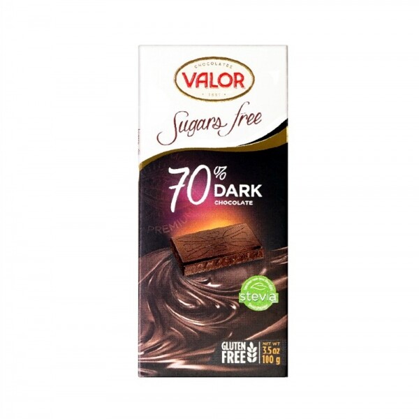 치즈퀸,[유통기한 2025.5.1] 발로르 슈가프리 다크 70% 초콜릿 100g